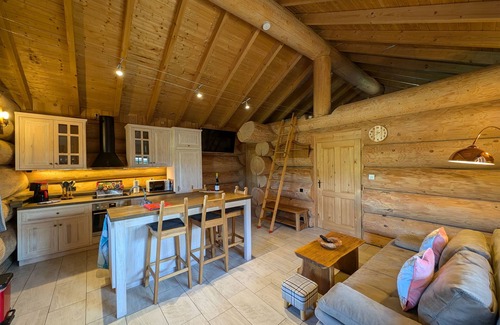 Gross Nemerow Cabina | Log Cabins Naturstammhaus Usedom 18 - Feriendorf Tollensesee