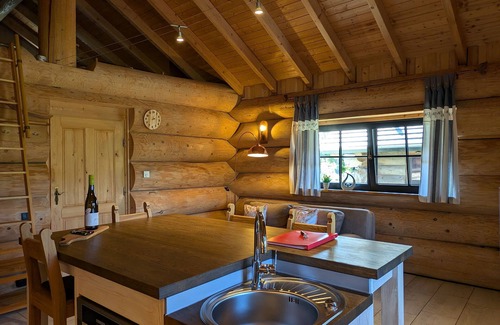 Gross Nemerow Cabina | Log Cabins Naturstammhaus Usedom 18 - Feriendorf Tollensesee