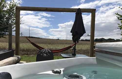 Ewelme Apartamento | Lodge-De Lujo-Baño con ducha-Chaucer Lodge open plan