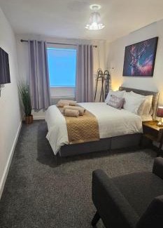 Stevenage Apartamento | Deluxe Town Centre 2 Bedroom Apartment