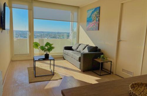 Chillan Apartamento | Departamento 3 piezas Centro Chillan - Parking - Vista