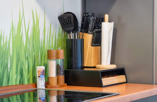 Ruhrort Apartamento | Design loft, fully equipped, terrace, 2 min Duisburg central station