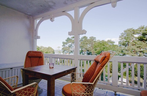 Binz Apartamento | Directly on the beach promenade, balcony with sea view - Aparthotel Ostsee FeWo 15