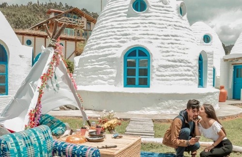 San Rafael Cabaña | Domo Familiar De Super Adobe