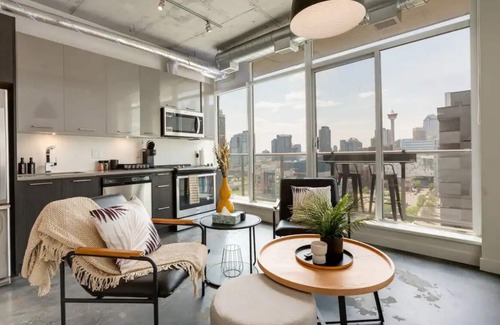 Victoria Park Condominio | Downtown Studio Loft – Steps from Stampede Park