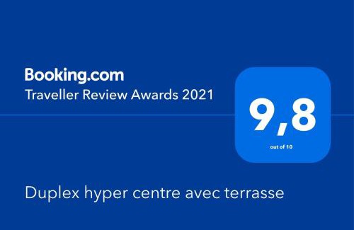 Dieppe Apartamento | DUPLEX 52m2 hyper centre, petite TERRASSE exposée Sud