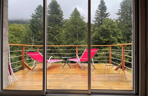 Mont-Dore Apartamento | DUPLEX COMFORT 3 * 1 BED IN MEZZANINE- TERRACE - IN ESTATE - LE MONT DORE