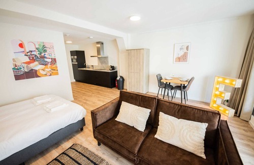 Kop van Zuid Apartamento | Dynamic serviced studio 44m2 -PRH15D-