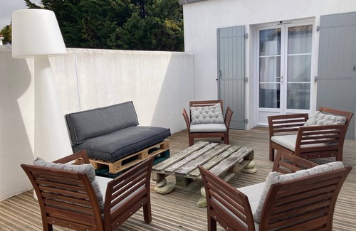 Saint-Denis-d'Oleron Chalet De Esquí | E Villa Clara, 600m de la mer, piscine