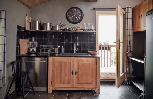 Hauteluce Chalet De Esquí | Chalet de diseño ecológico con vistas al Mont Blanc y baño nórdico (15 personas)