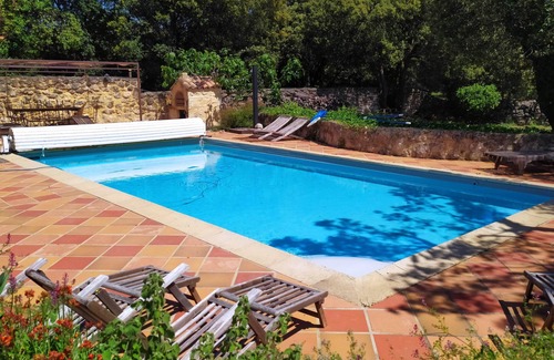 Saint-Restitut Apartamento | Ecogîtes - Garrussiero - La Garrigue - Mas Driou