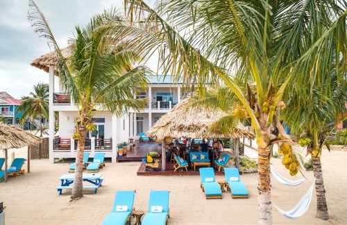 Placentia Complejo | Estudio económico frente a la playa con bar en la piscina