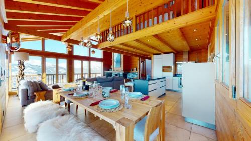 Veysonnaz Chalet De Esquí | Egg SAUNA & LUXURY chalet 16 pers by Alpvision Résidences