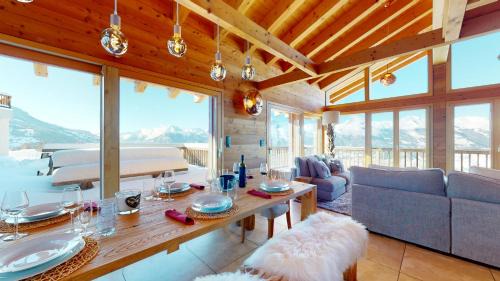 Veysonnaz Chalet De Esquí | Egg SAUNA & LUXURY chalet 16 pers by Alpvision Résidences