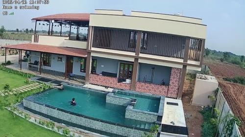 Doddaballapur Apartamento | Elysian Hideaway By StayJade3BHKPoolGardenLawn