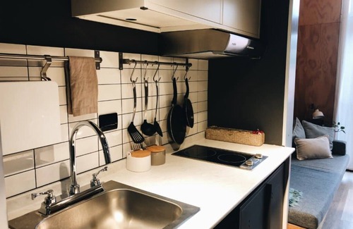 San Pedro Garza García Apartamento | Encantador y cómodo Departamento 1Hab en San Pedro Centro, con cisterna