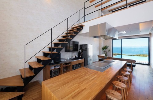 Geisei-mura Casa | entire building An open feeling overlooking the ocean All rooms have ocean views 8 people / Aki Kōchi
