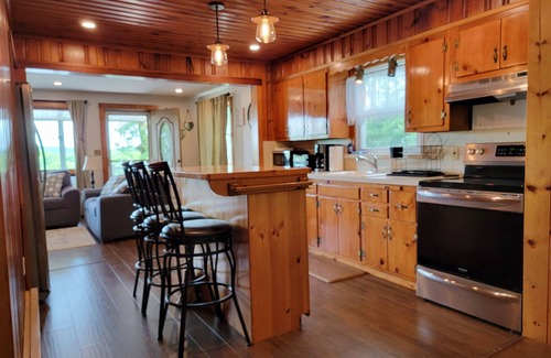 Lake Hopatcong Casa | Hermosa ladera del lago Hillside con vistas al mar elevadas y acceso