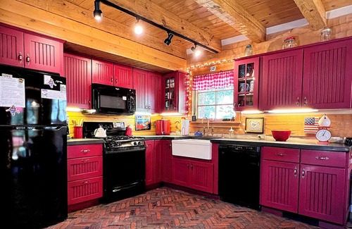 Bass Lake Cabina | La cabaña del monte lago bajo Entrar con acceso WiFi en Willow Cove