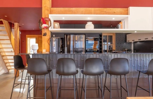 Hauteluce Chalet De Esquí | Exceptional 5-star chalet facing Mont Blanc - Jacuzzi & Sauna & Cinema
