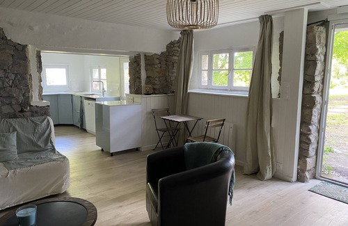 Ile-aux-Moines Casa | Exceptional site with wide open spaces and family sea access