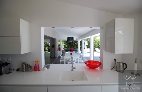 Saint-Francois Villa | Exceptional Villa Sea View Beach Access Including a hotel service every morning