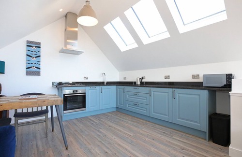 Dunbar Villa | Experience modern coastal living at its finest in this unique one-bedroom property. Sleeps 2.