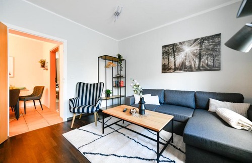 Cottbus Apartamento | Fürst-Pückler-Apartment bis 6 Personen Waschmaschine Küche 2x Parkplätze Terrasse Netflix