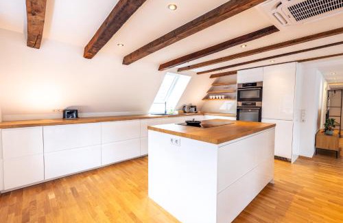 Hattingen Apartamento | Fachwerk Boutique-Hotel Suite