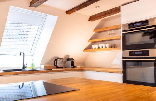 Hattingen Apartamento | Fachwerk Boutique-Hotel Suite