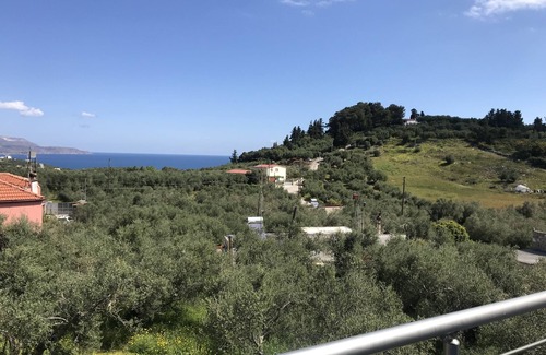 Douliana Villa | Facing the sea, in a peaceful setting, private pool in an olive grove