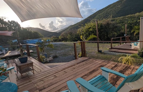 Estate Mandal Alquiler De RV | Lameshur Cottages Yurt Tent and more!