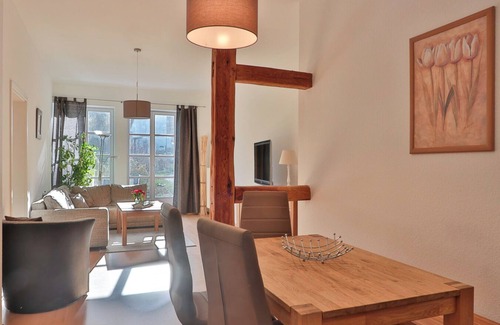 Bad Doberan Apartamento | Fantastic apartment for a family with 2-3 children in a half-timbered house in a quiet, idyllic location. The town center is only 700 m away.