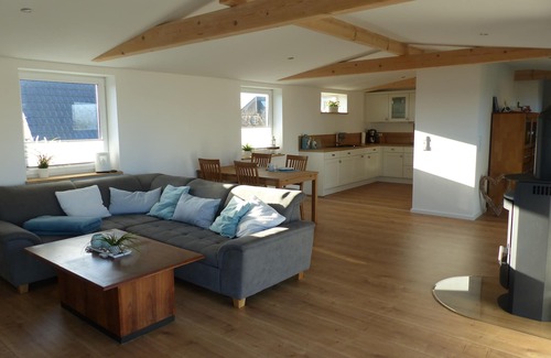 Langballigholz Apartamento | Fantástico, soleado apartamento con vista al mar Báltico y balcón cerca de la playa