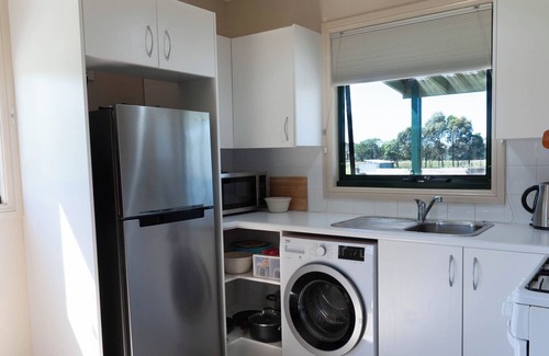 Taralga Cabaña | Farmstay at Fleece, Flock & Fibre an historic railway station in Taralga