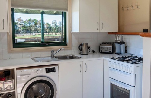 Taralga Cabaña | Farmstay at Fleece, Flock & Fibre an historic railway station in Taralga