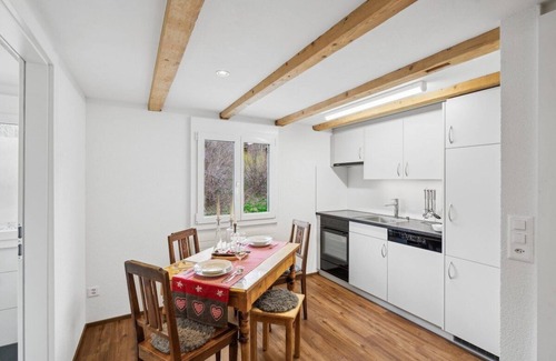 Wildhaus Apartamento | FENUS Gemütlich | Bergblick | Küche | SGT08