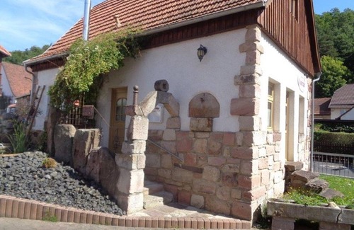 Fladungen Apartamento | Ferienhaus mit Kaminofen