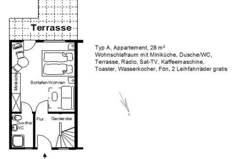 Frauenmark Apartamento | Ferienhof Winther 1