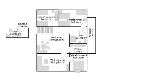 Supplingenburg Apartamento | Ferienwohnung an der alten Schunter