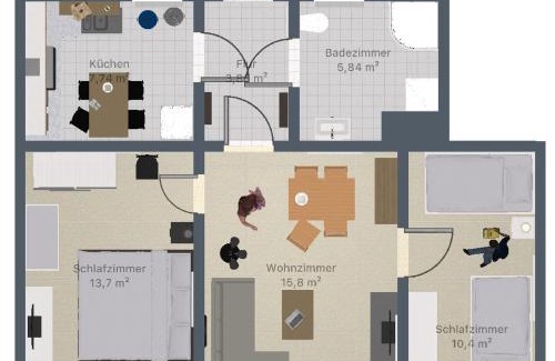 Frankfurt an der Oder Apartamento | Ferienwohnung Kühl