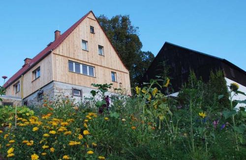 Schoenfeld-Weissig Apartamento | Ferienwohnung Kunsthof Borsberg - nicht für Monteure und Handwerker geeignet