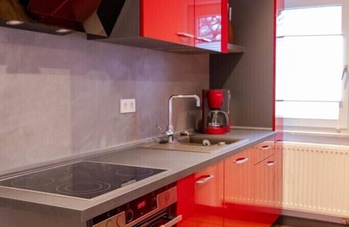 Neuses Apartamento | Ferienwohnung mit Garten