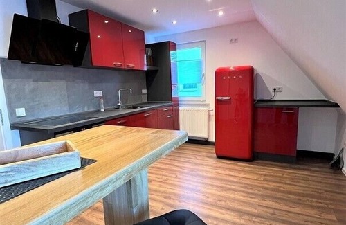 Neuses Apartamento | Ferienwohnung mit Garten