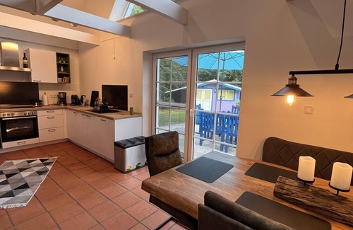 Winnert Apartamento | Ferienwohnung Nr. 5-Apartamento-De Lujo-Baño privado-Vista al campo