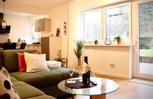 Freisen Apartamento | Ferienwohnung Osterquelle - apartment/apartment, bathroom, WC, 1 bedroom