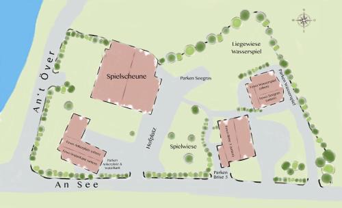 Bunsdorf Apartamento | Ferienwohnung Wasserspiel am Wittensee - mit Spielscheune