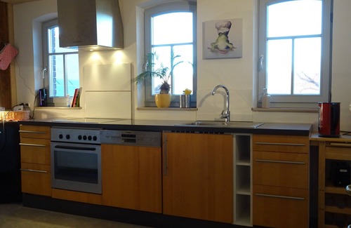 Loccum Casa | FEWO "Antiguo granero" en Loccum - elegante granero construido