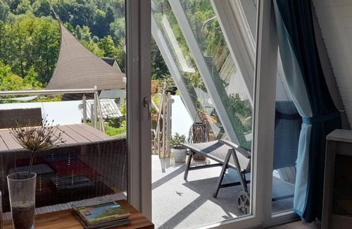 Leinsweiler Casa | Findling House - Holiday home, shower, WC, 2 bedrooms