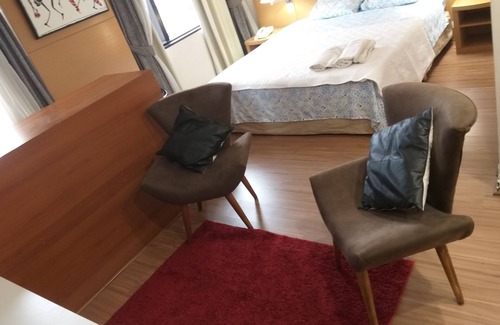 Zona Leste Apartamento | Flat no Tatuapé, Ótima Localização, Tryp Hotel
